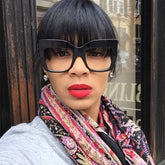 Joanna Oversized Square Glasses Frame Rectangle Frames Southood